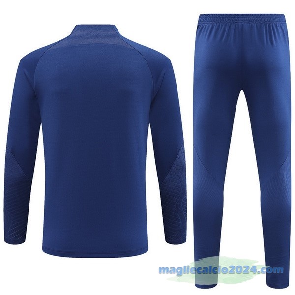 Set Completo Sudadera Formazione Tottenham Hotspur 2023 2024 Azul Navy Poco Prezzo