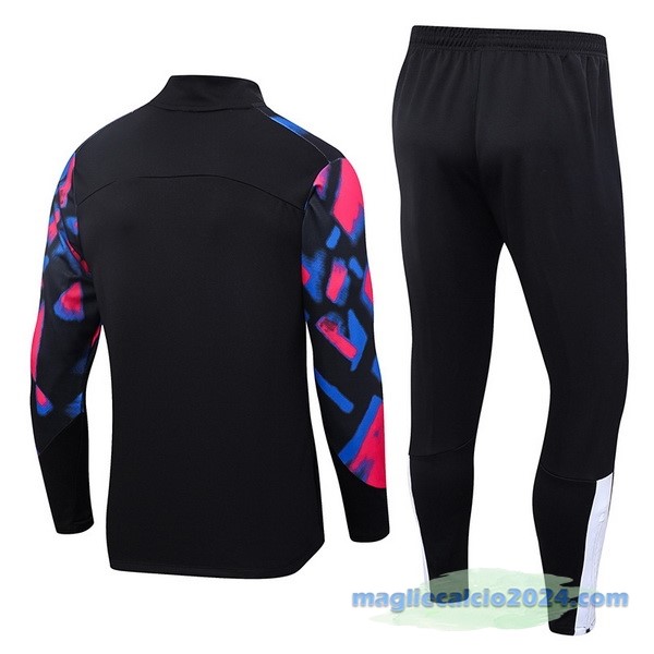 Set Completo Sudadera Formazione West Ham United 2022 2023 Rosa Nero Poco Prezzo