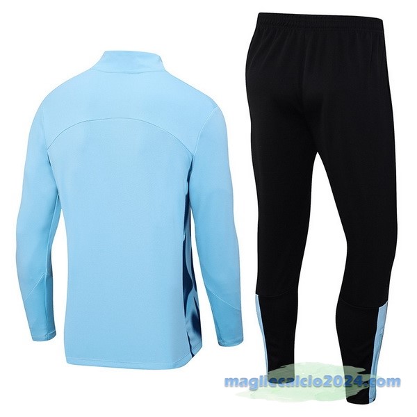 Set Completo Sudadera Formazione West Ham United 2023 2024 Azul Nero Poco Prezzo