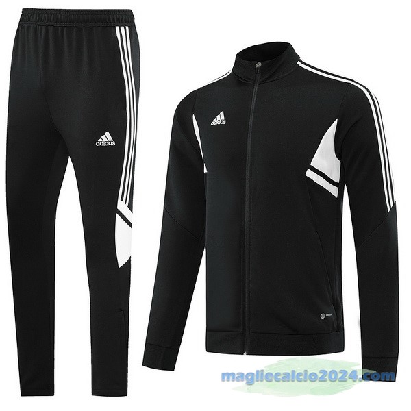 Set Completo Sudadera Formazione adidas 2022 2023 Nero I Bianco Poco Prezzo