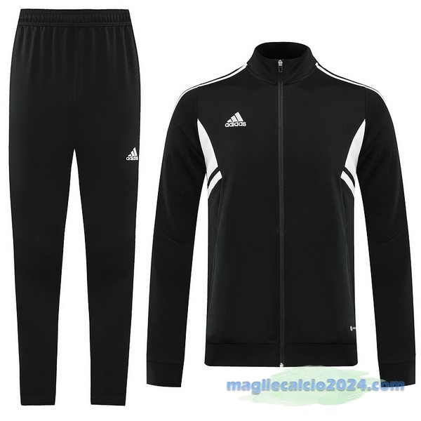 Set Completo Sudadera Formazione adidas 2022 2023 Nero I Bianco Poco Prezzo