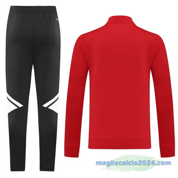 Set Completo Sudadera Formazione adidas 2022 2023 Rosso I Nero Poco Prezzo