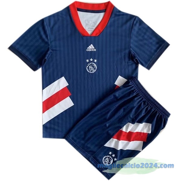 Speciale Conjunto De Bambino Ajax 2023 2024 Azul Navy Poco Prezzo