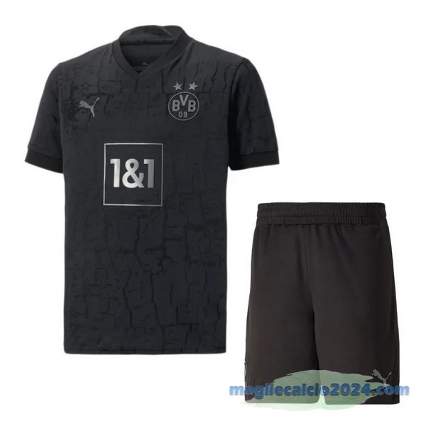 Speciale Conjunto De Bambino Borussia Dortmund 2022 2023 Nero Poco Prezzo