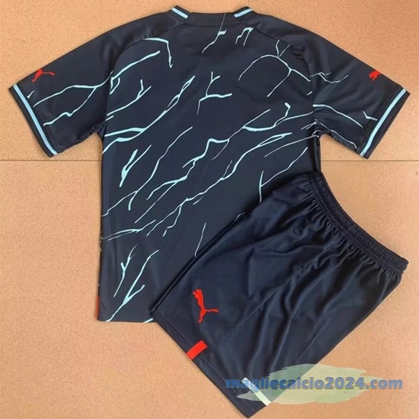 Speciale Conjunto De Bambino Manchester City 2023 2024 Azul Navy Poco Prezzo