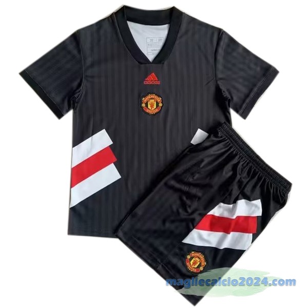 Speciale Conjunto De Uomo Manchester United 2023 2024 Nero Poco Prezzo