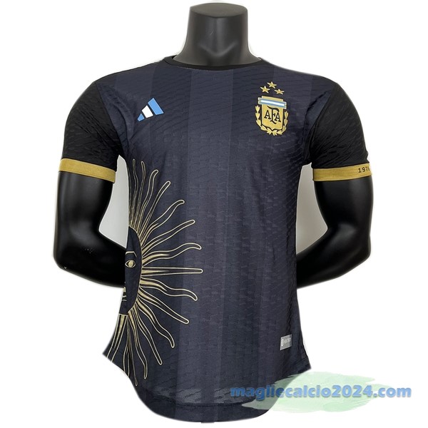 Speciale Giocatori Maglia Argentina 2023 Nero Poco Prezzo