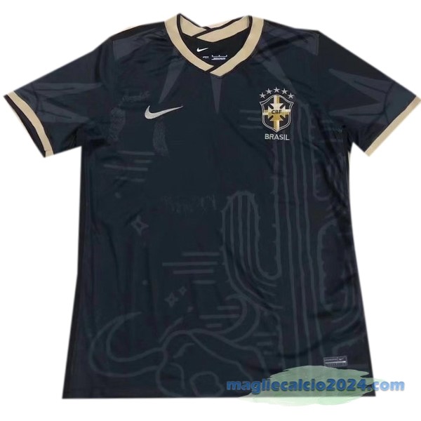 Speciale Maglia Brasile 2022 Nero Poco Prezzo