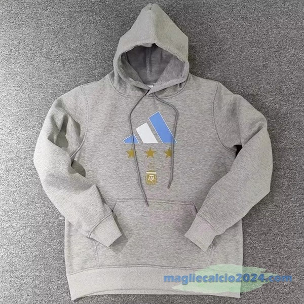 Sudaderas Con Capucha Argentina 2023 I Grigio Poco Prezzo