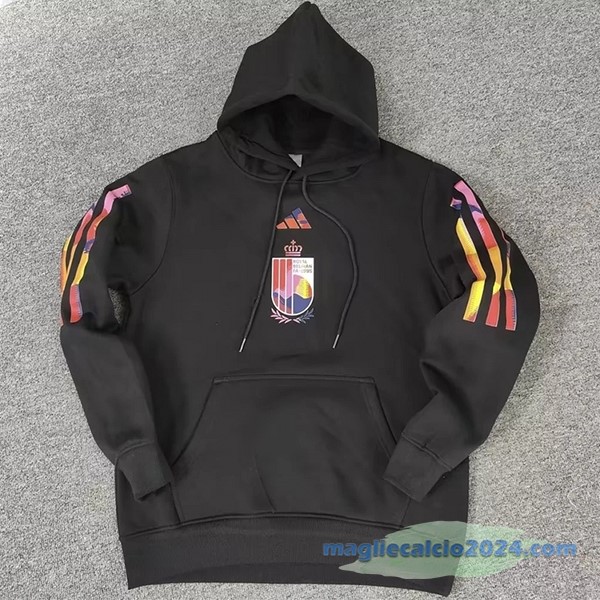 Sudaderas Con Capucha Belgio 2022 Nero Poco Prezzo
