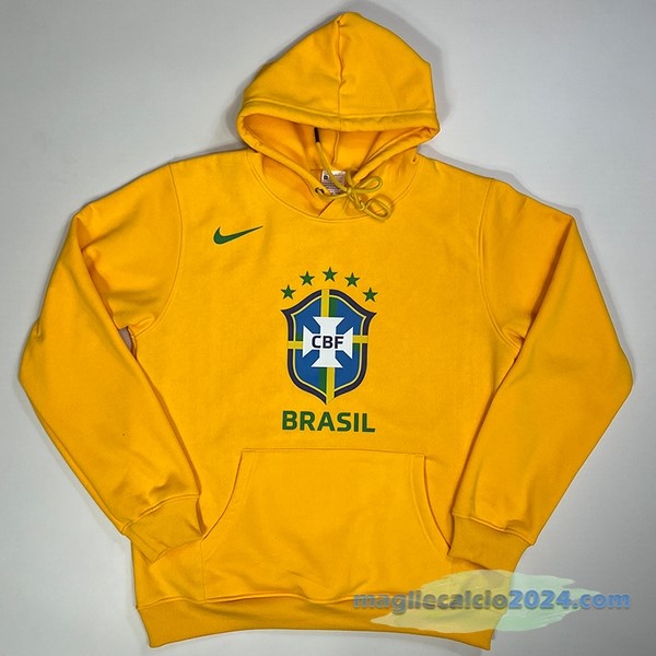 Sudaderas Con Capucha Brasile 2022 I Giallo Poco Prezzo