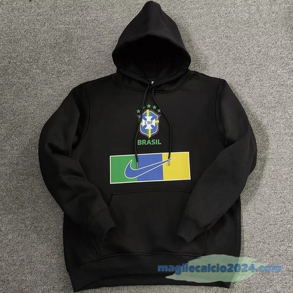 Sudaderas Con Capucha Brasile 2022 I Nero Poco Prezzo