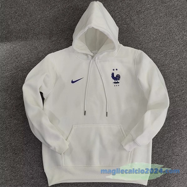 Sudaderas Con Capucha Francia 2022 II Bianco Poco Prezzo