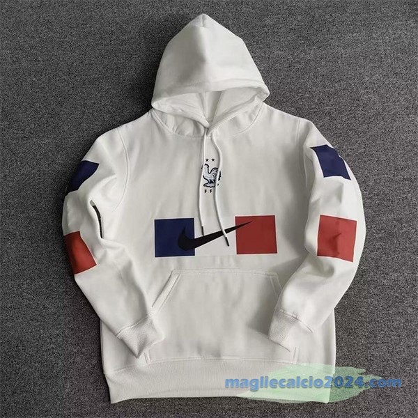 Sudaderas Con Capucha Francia 2022 I Bianco Poco Prezzo