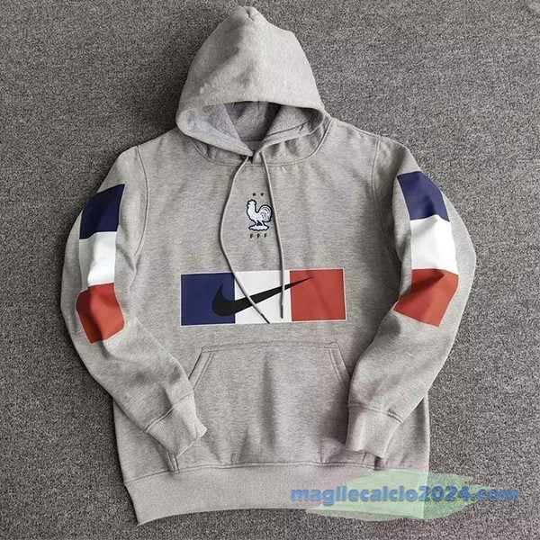 Sudaderas Con Capucha Francia 2022 I Grigio Poco Prezzo