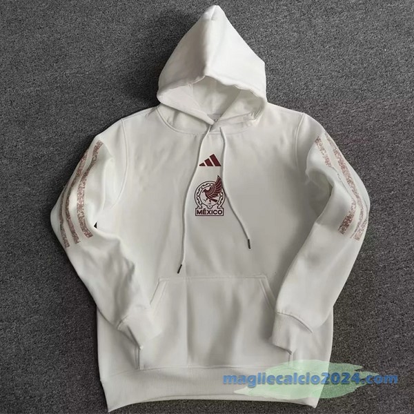 Sudaderas Con Capucha Messico 2022 Bianco Poco Prezzo