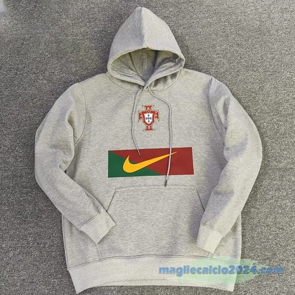 Sudaderas Con Capucha Portogallo 2022 Grigio Poco Prezzo