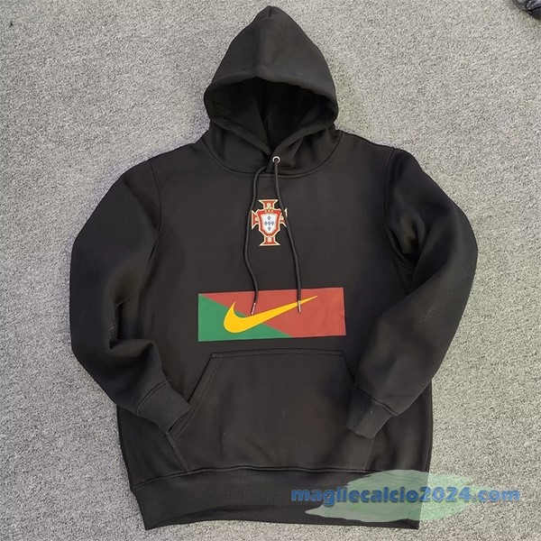 Sudaderas Con Capucha Portogallo 2022 Nero Poco Prezzo