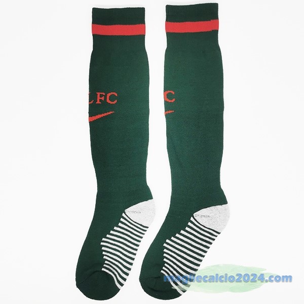 Terza Calzettoni Liverpool 2022 2023 Verde Poco Prezzo