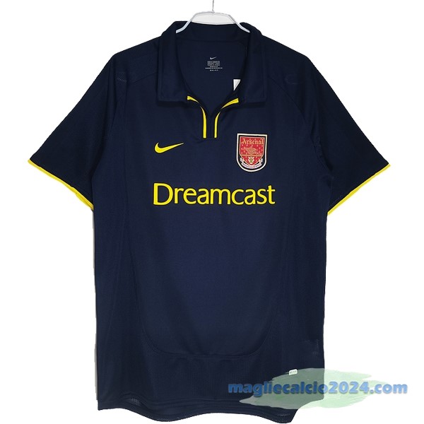 Terza Maglia Arsenal Retro 2000 2002 Azul Poco Prezzo