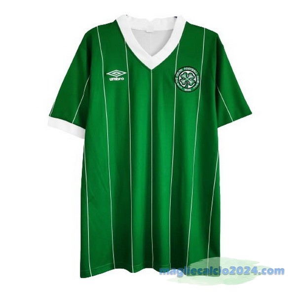 Terza Maglia Celtic Retro 1984 1986 Verde Poco Prezzo