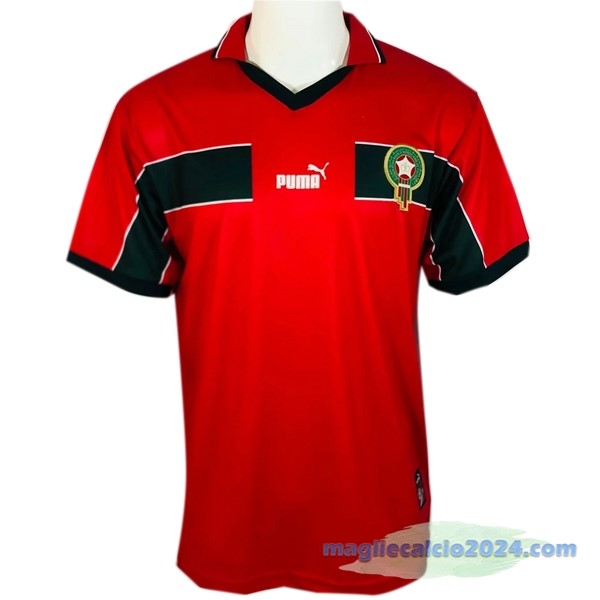 Terza Maglia Marocco Retro 1998 Rosso Poco Prezzo