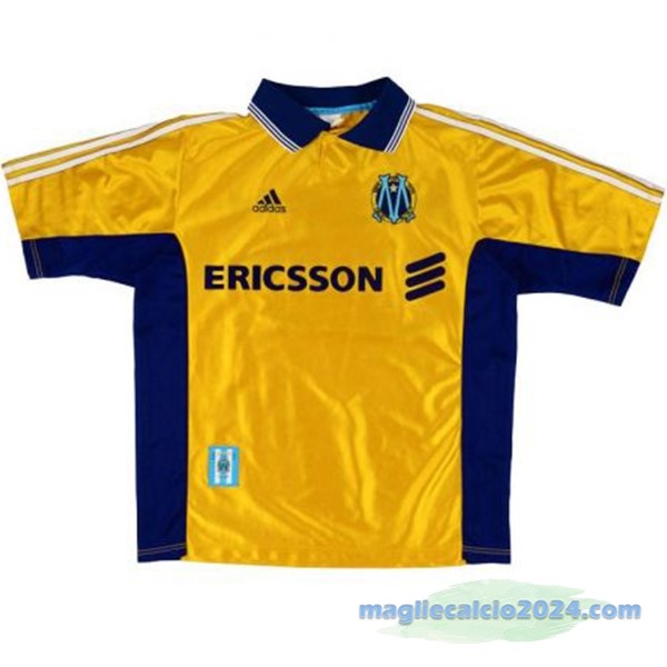 Terza Maglia Marsella Retro 1998 1999 Arancione Poco Prezzo