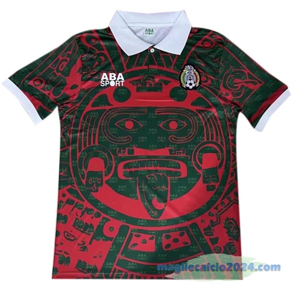 Terza Maglia Mexico Retro 1997 Rosso Poco Prezzo