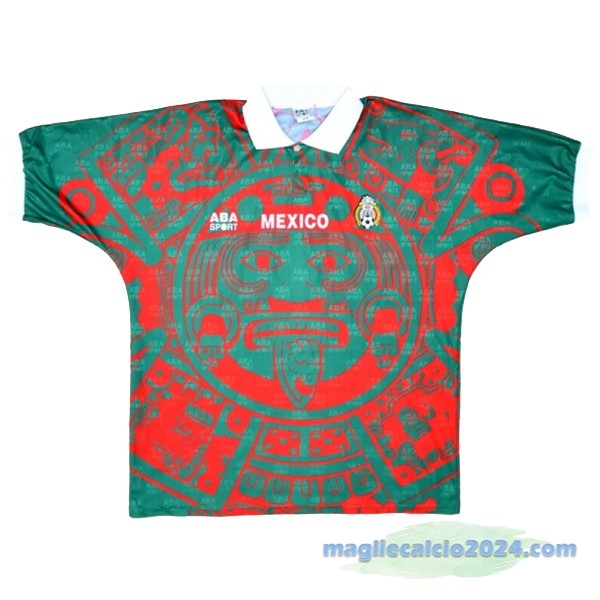Terza Maglia Mexico Retro 1998 Rosso Poco Prezzo