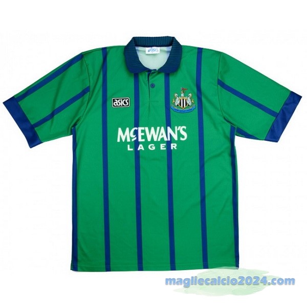 Terza Maglia Newcastle United Retro 1994 1995 Verde Poco Prezzo