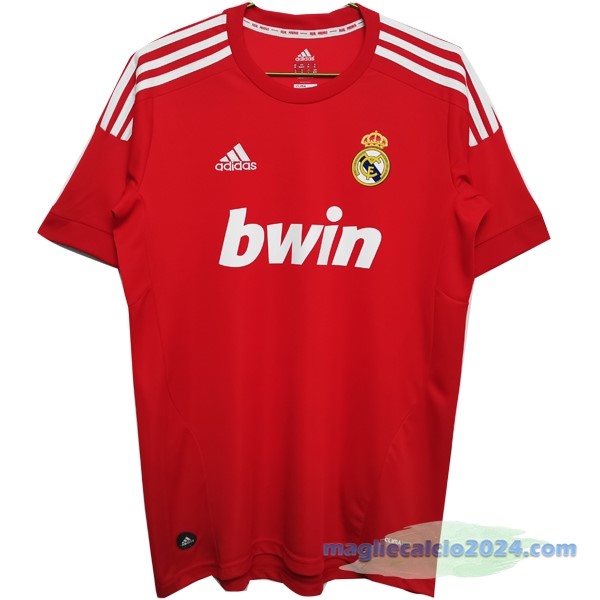 Terza Maglia Real Madrid Retro 2011 2012 Rosso Poco Prezzo