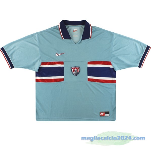 Terza Maglia Stati Uniti Retro 1995 1997 Azul Poco Prezzo