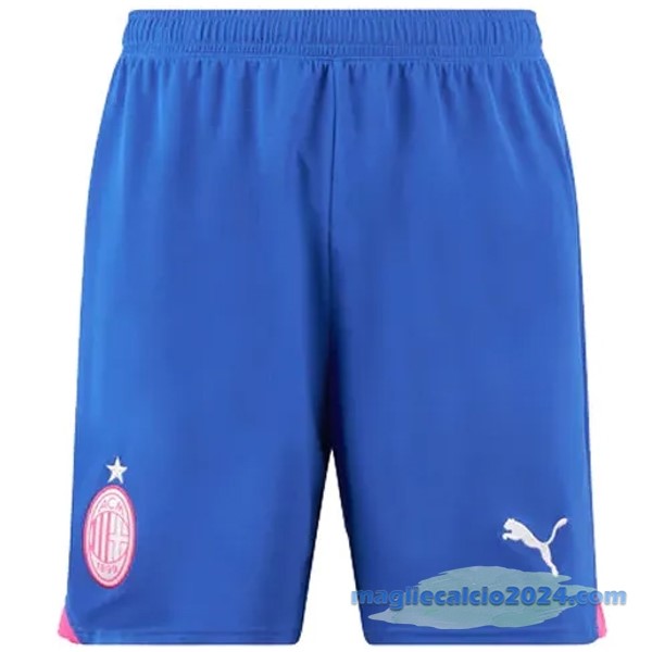 Terza Pantaloni AC Milan 2023 2024 Azul Poco Prezzo