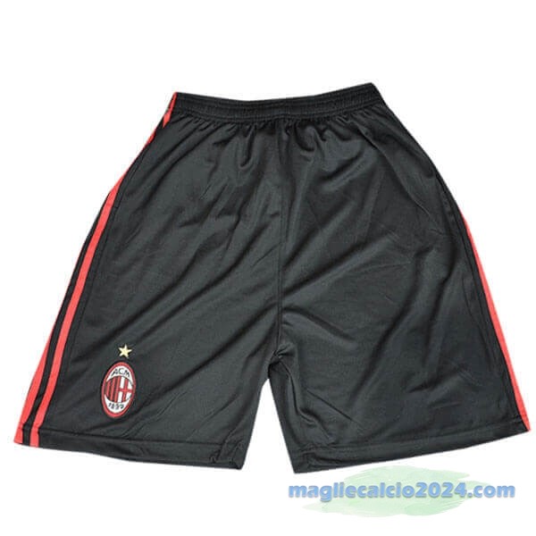 Terza Pantaloni AC Milan Retro 2009 2010 Nero Poco Prezzo