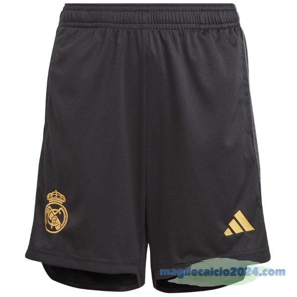 Terza Pantaloni Real Madrid 2023 2024 Nero Poco Prezzo