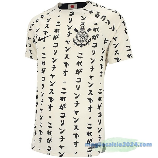 Terza Thailandia Maglia Corinthians Paulista 2022 2023 Giallo Poco Prezzo