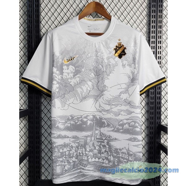 Thailandia Edizione commemorativa Maglia AIK Stockholm 2023 2024 Bianco Poco Prezzo