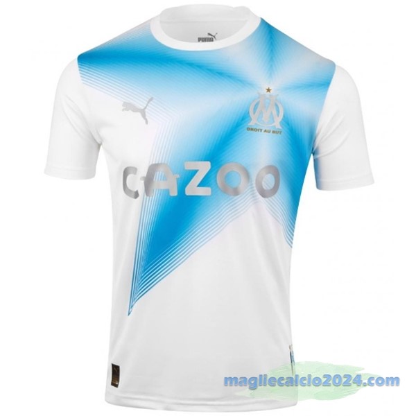 Thailandia Edizione commemorativa Maglia Marsella 2022 2023 Bianco Poco Prezzo