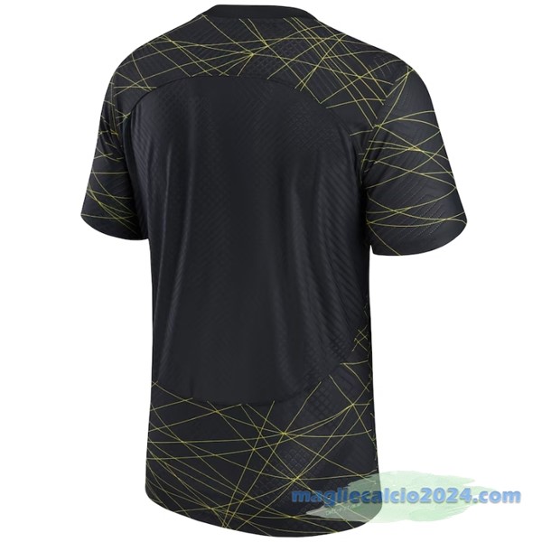 Thailandia Fourth Giocatori Maglia Paris Saint Germain 2022 2023 Nero Poco Prezzo