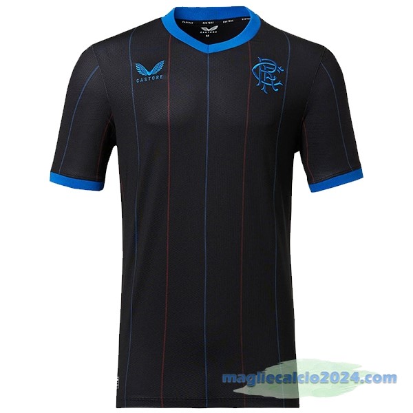 Thailandia Fourth Maglia Rangers 2022 2023 Nero Poco Prezzo