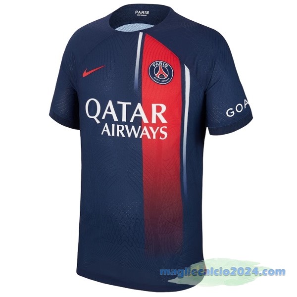 Thailandia Giocatori Prima Maglia Paris Saint Germain 2023 2024 Azul Poco Prezzo