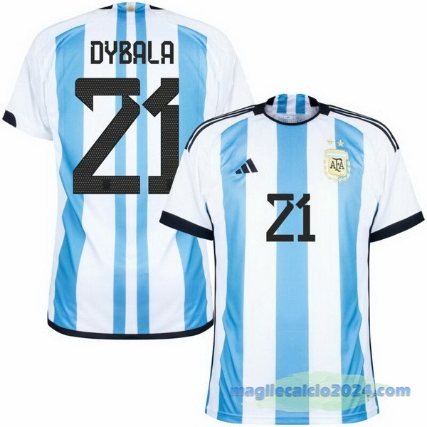 Thailandia NO.21 Dybala Prima Maglia Argentina 2022 Azul Poco Prezzo
