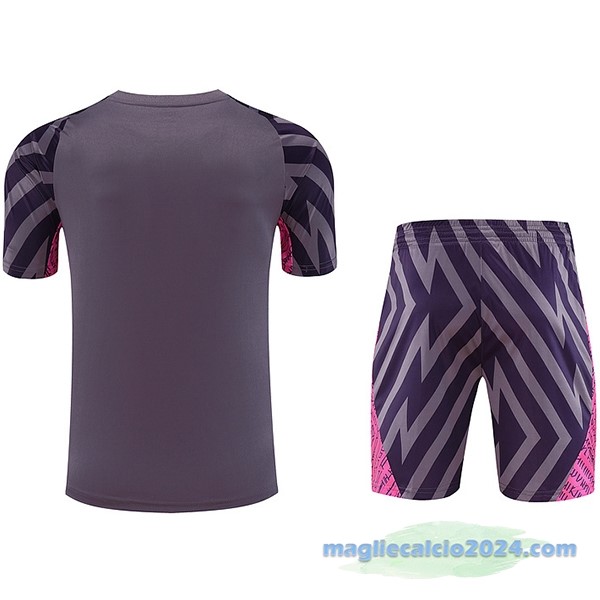Thailandia Portiere Conjunto De Uomo Manchester City 2023 2024 Purpureo Poco Prezzo