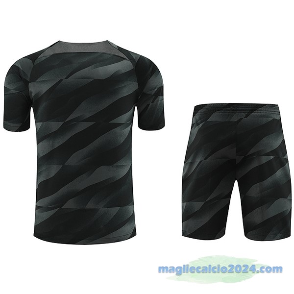Thailandia Portiere Conjunto De Uomo Paris Saint Germain 2023 2024 Nero Poco Prezzo