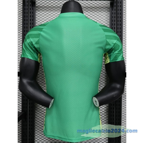 Thailandia Portiere Giocatori Maglia Manchester City 2023 2024 Verde Poco Prezzo