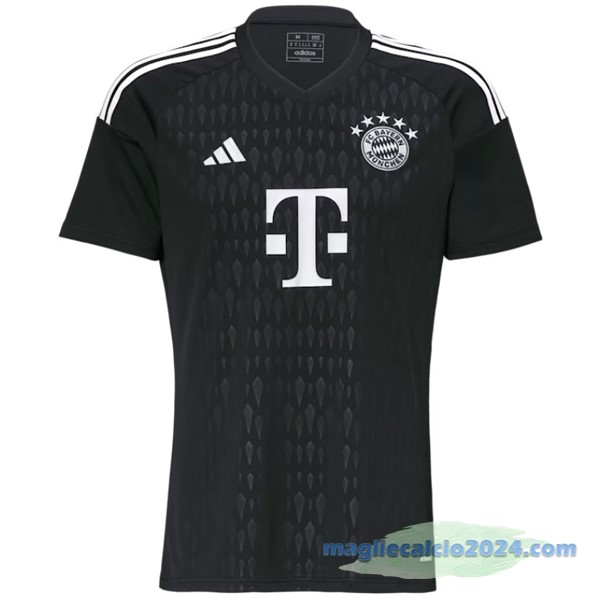 Thailandia Portiere Maglia Bayern Múnich 2023 2024 Nero Poco Prezzo