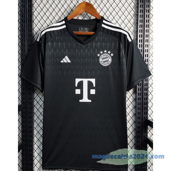 Thailandia Portiere Maglia Bayern Múnich 2023 2024 Nero Poco Prezzo