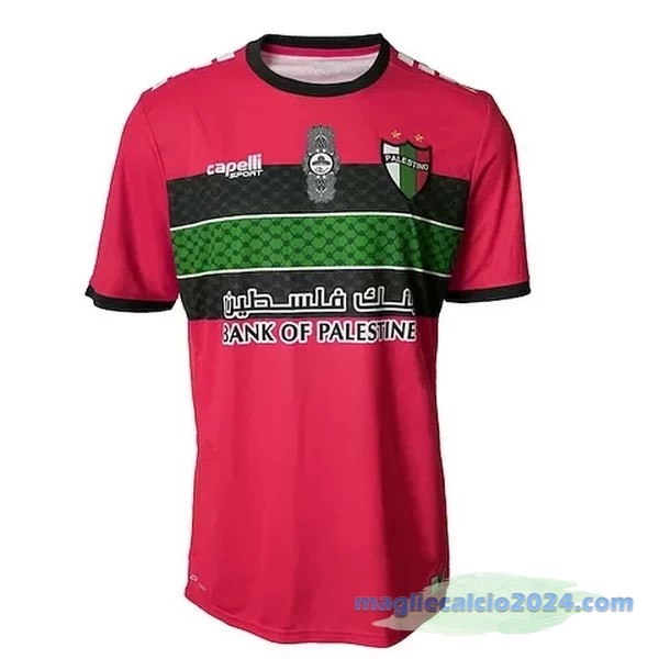 Thailandia Portiere Maglia CD Palestino 2022 2023 Rosso Poco Prezzo
