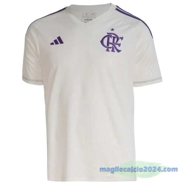 Thailandia Portiere Maglia Flamengo 2023 2024 Bianco Poco Prezzo