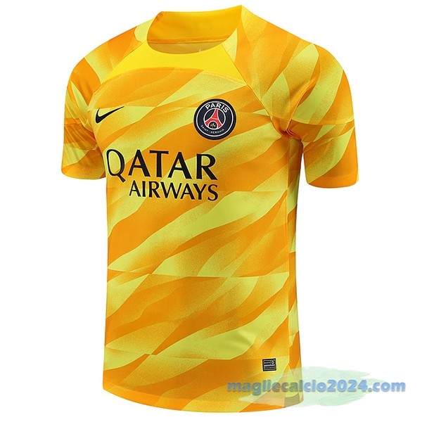 Thailandia Portiere Maglia Paris Saint Germain 2023 2024 Giallo Poco Prezzo